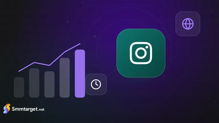 Illustration for the article “Best Time to Post on Instagram in the Gulf and Egypt”