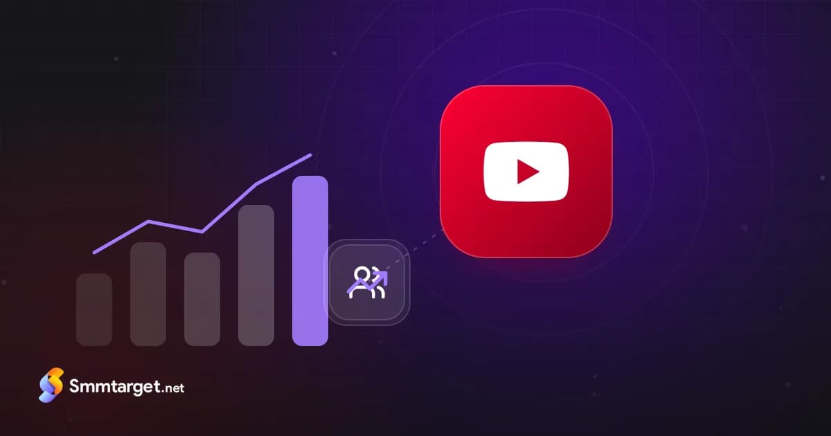 Illustration for the article “How to Get YouTube Subscribers: 10 Practical Steps”