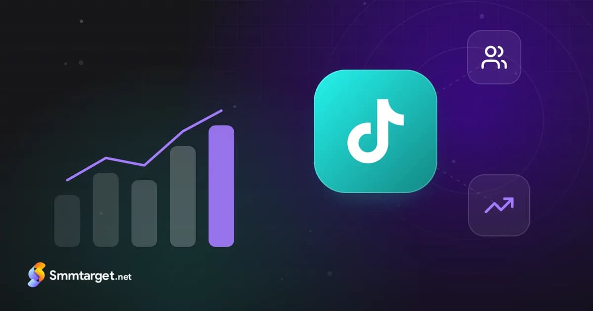 Illustration for the article “How to Get More TikTok Followers: 9 Practical Steps”