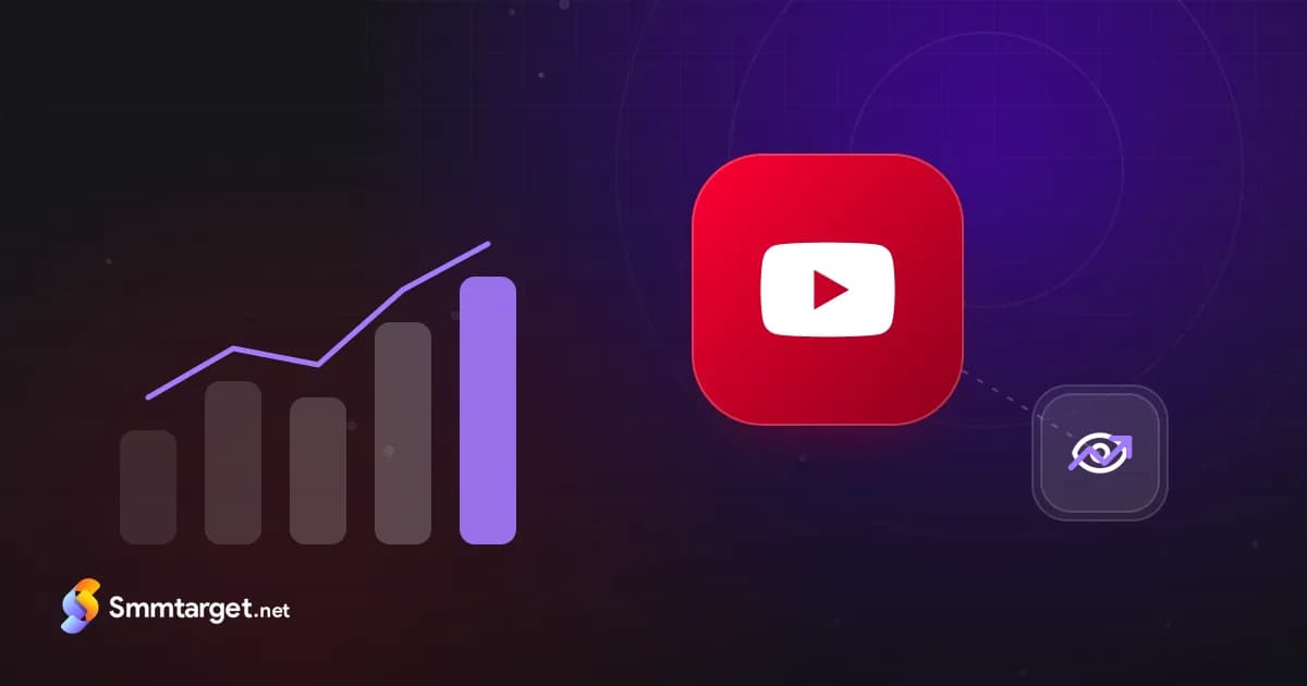 Illustration for the article “How to Increase YouTube Views: Free and Paid Methods”